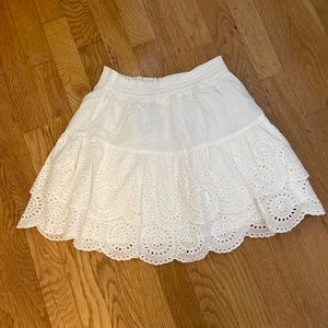 NWT BBDakota size medium eyelet miniskirt
